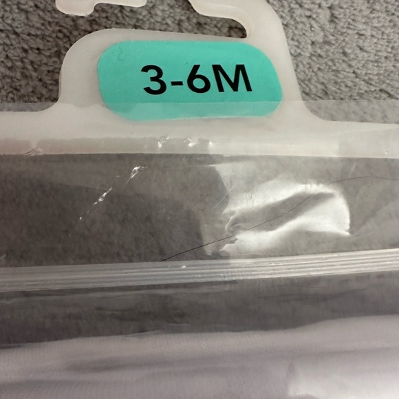 **3 for $15**George White Bodysuit One Piece - Picture 2 of 3